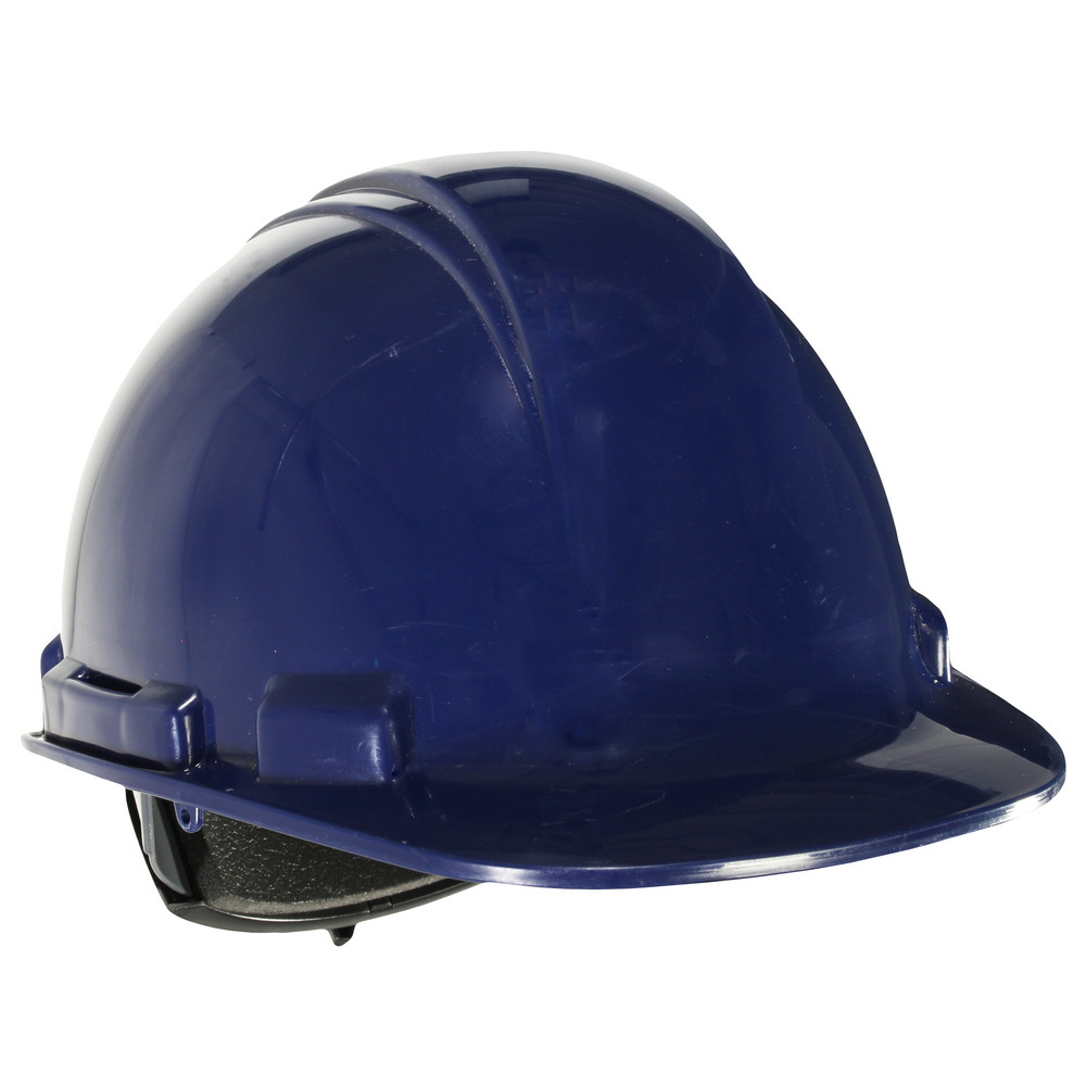 EDGE E59 Veiligheidshelm met lange klep, 4 punts kunststof binnenwerk, pin-lock