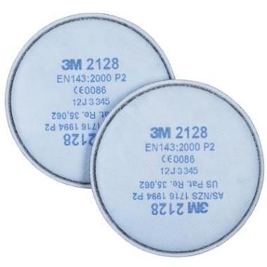 3M 2128 Stoffilter P2 2-Pack