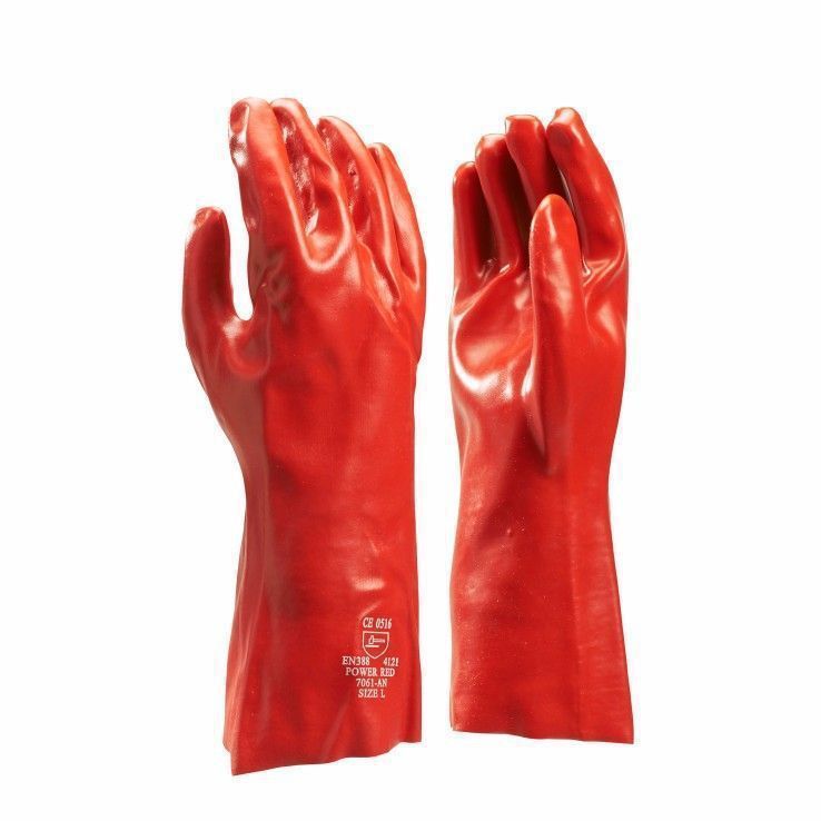 213550 PVC-handschoenen, 35 cm. (cat.2)