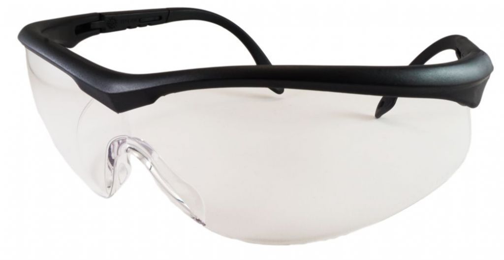 EDGE OWL Veiligheidsbril met zwart montuur