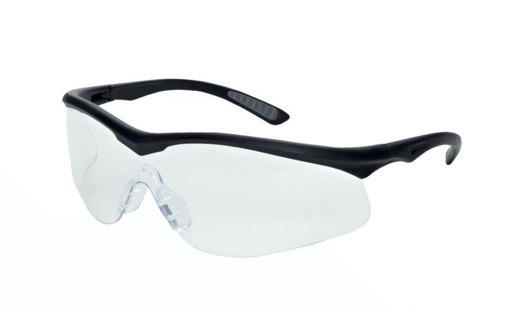 EDGE THUNDER Veiligheidsbril met zwart montuur