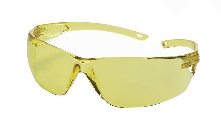EDGE BASIC DYNA Veiligheidsbril met amber montuur